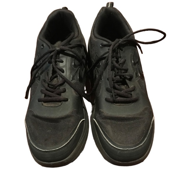 Gdefy Gravity Defyer Black Work Walking Comfort Shoes TB9025MMB-W Size 10.5 - Picture 2 of 11